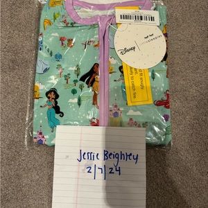 Little Sleepies Disney Princess Dreams 18-24 Zippy